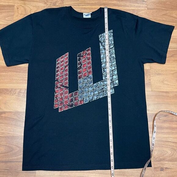 Gildan Ultra Blend Mens Christian Concert Tour Short Sleeve T-Shirt Black Medium - Picture 6 of 11